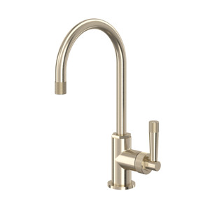 Graceline Bar and Food Prep Kitchen Faucet with C-Spout - Satin Nickel | Model Number: MB7960LMSTN - Product Knockout