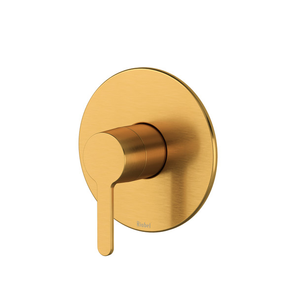 Nibi 1/2" Pressure Balance Trim - Brushed Gold | Model Number: TNB51BG - Product Knockout
