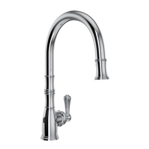 Georgian Era Pulldown Touchless Faucet - Polished Chrome | Model Number: U.4734APC-2 - Product Knockout