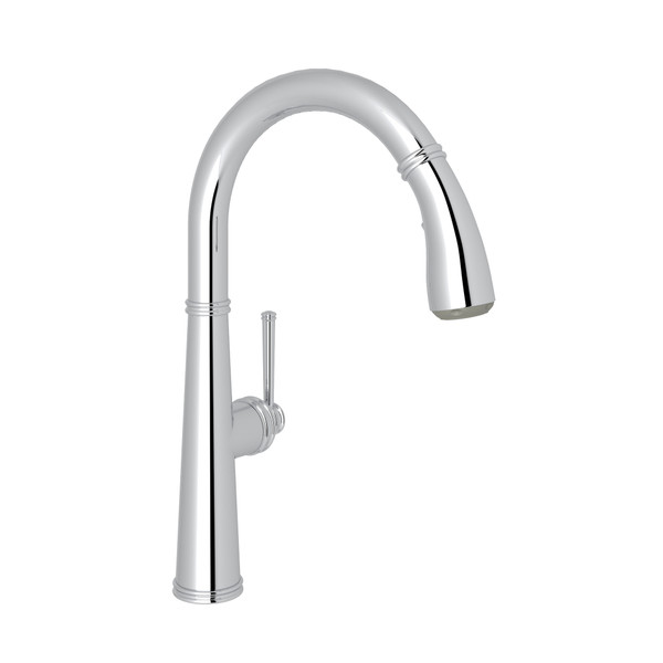 1983 Pulldown Kitchen Faucet - Polished Chrome with Metal Lever Handle | Model Number: R7514LMAPC-2 - Product Knockout