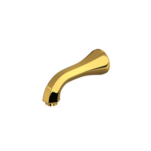 Palladian Wall Mount Tub Spout - Unlacquered Brass | Model Number: A1803ULB | DISCONTINUED - Effective February 1, 2025 or until inventory depletion