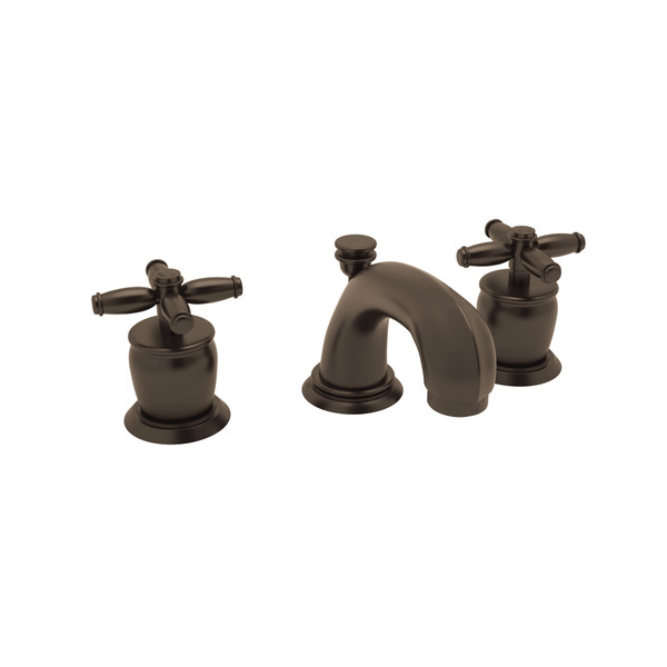 Zephyr Spout Widespread Bathroom Faucet - Tuscan Brass with Cross Handle | Model Number: MB1929XMTCB-2 - Product Knockout