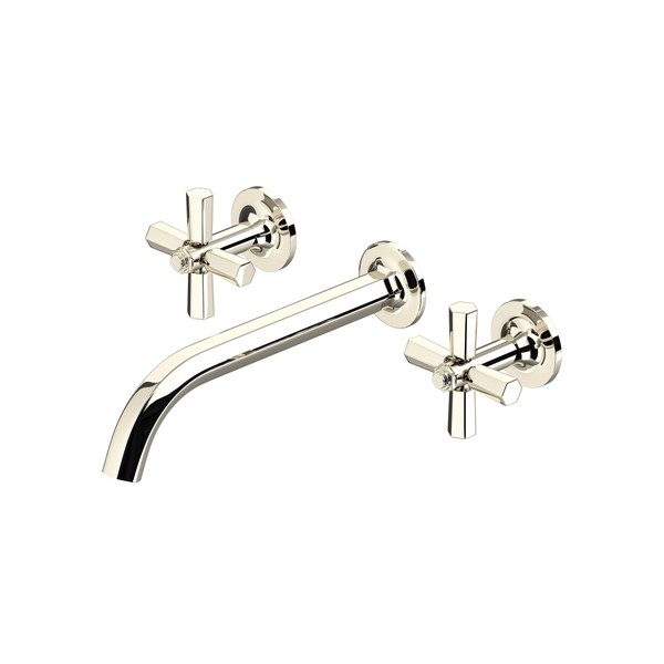 Modelle Wall Mount Bathroom Faucet Trim - Polished Nickel | Model Number: TMD08W3XMPN
