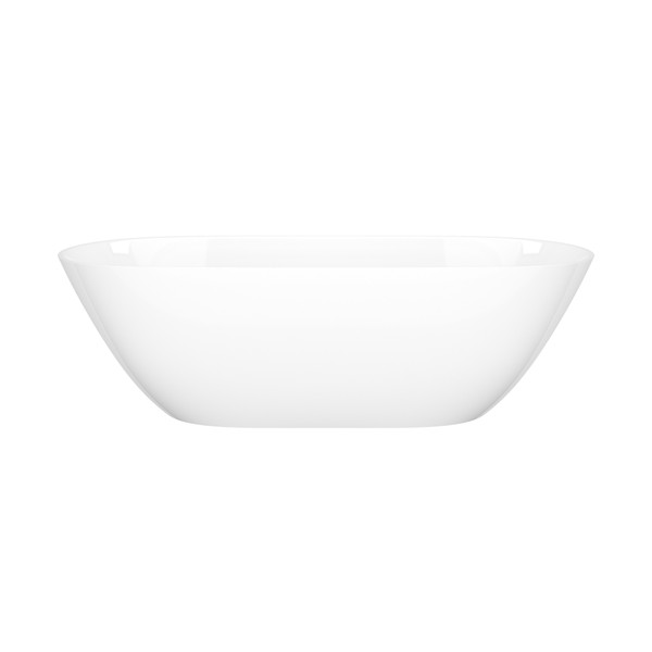 Lussari 70" x 30" Freestanding Soaking Bathtub - Standard White | Model Number: LU3-N-SW-OF - Product Knockout