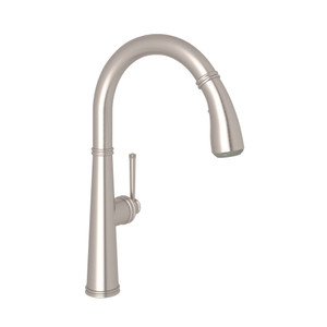 1983 Pulldown Kitchen Faucet - Satin Nickel with Metal Lever Handle | Model Number: R7514LMSTN-2 - Product Knockout