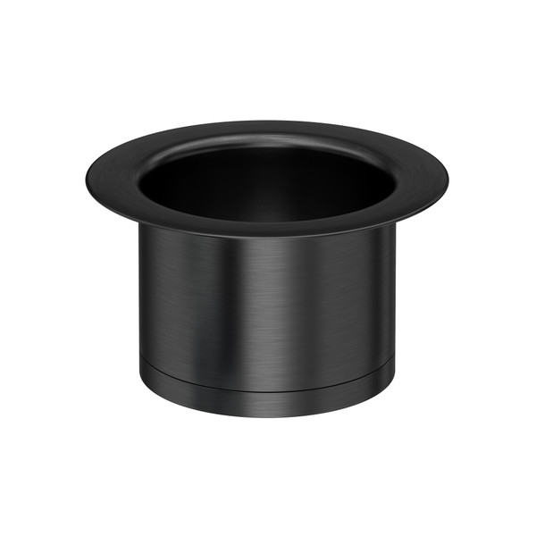 Extended Disposal Flange - Black Stainless Steel | Model Number: ISE10082BKS