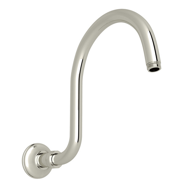 Wall Mount Hook Shower Arm - Polished Nickel | Model Number: 1475/12PN - Product Knockout