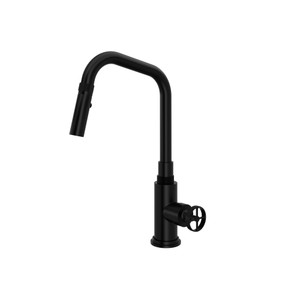 Campo Pull-Down Kitchen Faucet - Matte Black | Model Number: CP56D1IWMB - Product Knockout