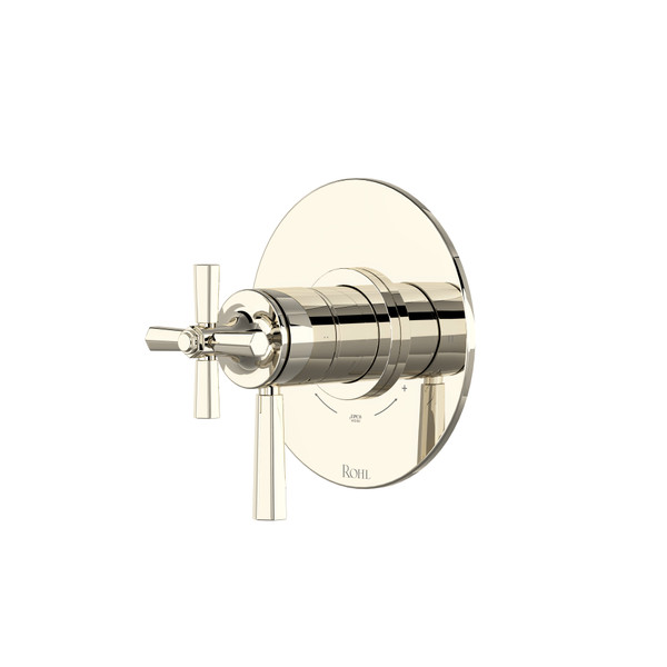 Modelle 1/2" Thermostatic and Pressure Balance Trim With 2 Functions - Polished Nickel | Model Number: TMD44W1LMPN