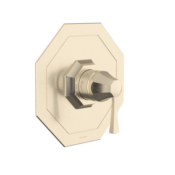 Deco 1/2" Pressure Balance Trim with Lever Handle - Satin Nickel | Model Number: U.TDC51W1LS-STN | DISCONTINUED - Effective February 1, 2025 or until inventory depletion