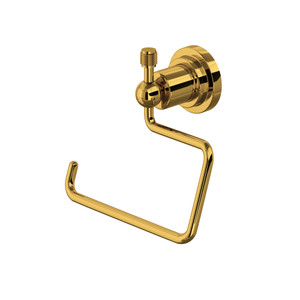 Campo Wall Mount Open Toilet Paper Holder - Unlacquered Brass | Model Number: A1492IWULB