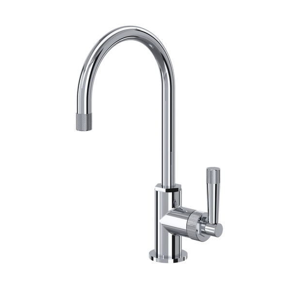 Graceline Bar and Food Prep Kitchen Faucet with C-Spout - Polished Chrome | Model Number: MB7960LMAPC - Product Knockout