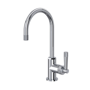 Graceline Bar and Food Prep Kitchen Faucet with C-Spout - Polished Chrome | Model Number: MB7960LMAPC - Product Knockout
