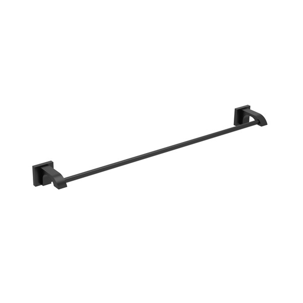 Zendo 24 Inch Towel Bar  - Black | Model Number: ZO5BK - Product Knockout