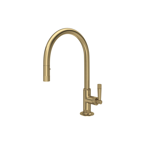 Graceline Pulldown Kitchen Faucet - Antique Gold | Model Number: MB7930LMAG-2