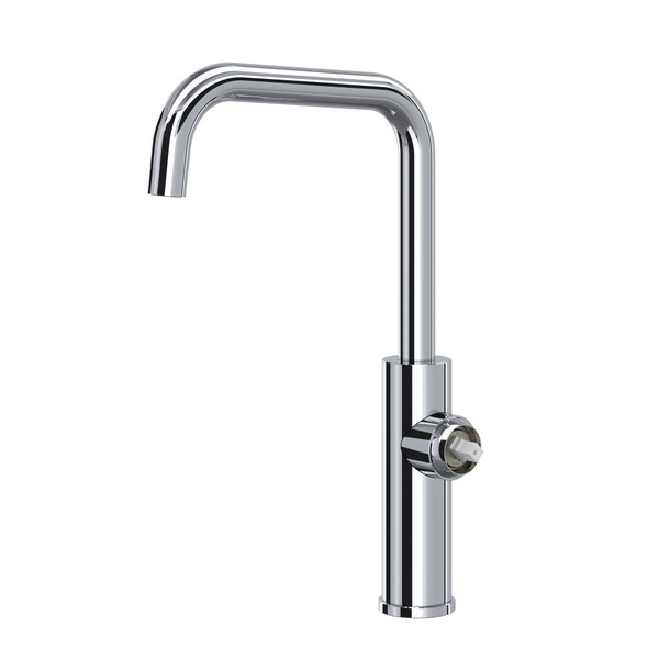 Eclissi Bar and Food Prep Kitchen Faucet with U-Spout Less Handle - Polished Chrome | Model Number: EC60D1APC - Product Knockout