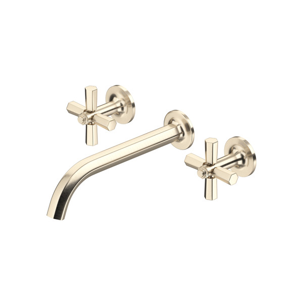 Modelle Wall Mount Bathroom Faucet Trim - Satin Nickel | Model Number: TMD08W3XMSTN