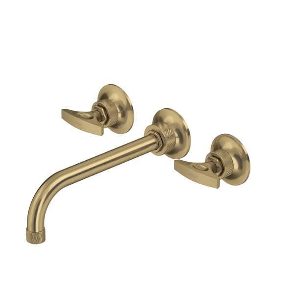 Graceline Wall Mount Tub Filler - Antique Gold | Model Number: MB2037DMAGTO