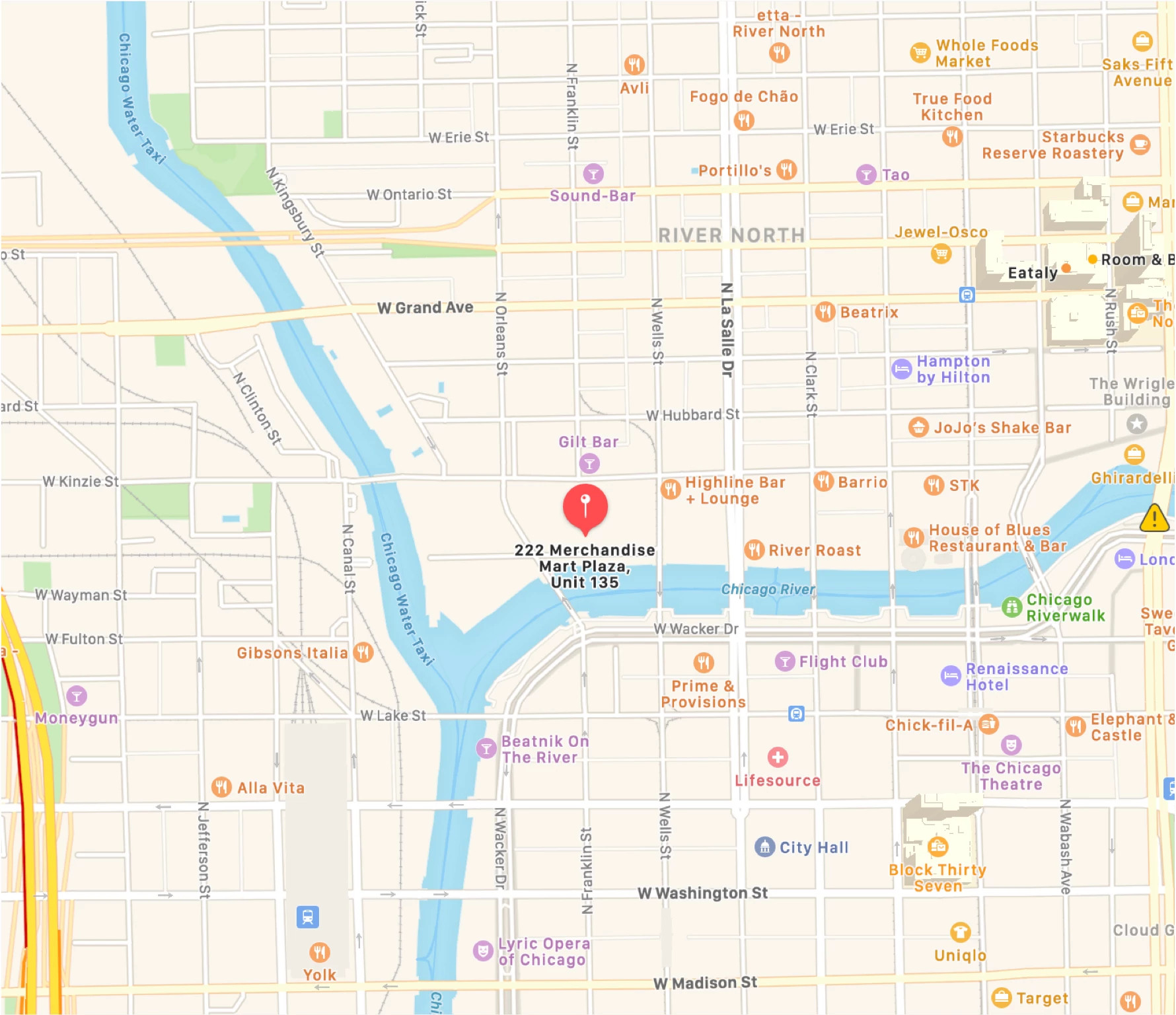 Merchandise Mart Map