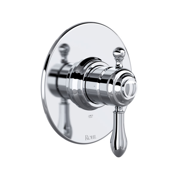 Arcana 1/2 Inch Pressure Balance Trim with Lever Handle - Polished Chrome | Model Number: TAC51W1LMAPC - Product Knockout