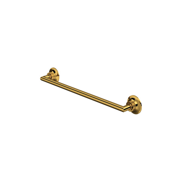 Graceline® 18" Towel Bar - Unlacquered Brass | Model Number: MBG1/18ULB