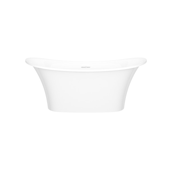 Toulouse 60" X 29" Freestanding Soaking Bathtub - Standard White | Model Number: TO2-N-SW-NO