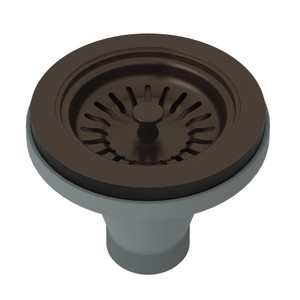 Manual Basket Strainer without Remote Pop-Up - Tuscan Brass | Model Number: 735TCB - Product Knockout