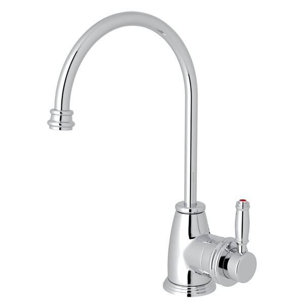 Gotham C-Spout Hot Water Faucet - Polished Chrome with Metal Lever Handle | Model Number: MB7945LMAPC-2 - Product Knockout