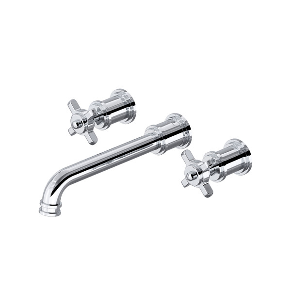 Armstrong Wall Mount Bathroom Faucet Trim - Polished Chrome | Model Number: U.TAR08W3XMAPC - Product Knockout
