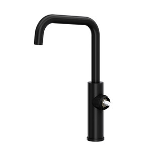 Eclissi Bar and Food Prep Kitchen Faucet with U-Spout Less Handle - Matte Black | Model Number: EC60D1MB - Product Knockout
