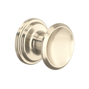 Small Concave Drawer Pull Handle - Satin Nickel | Model Number: U.6591STN - Product Knockout