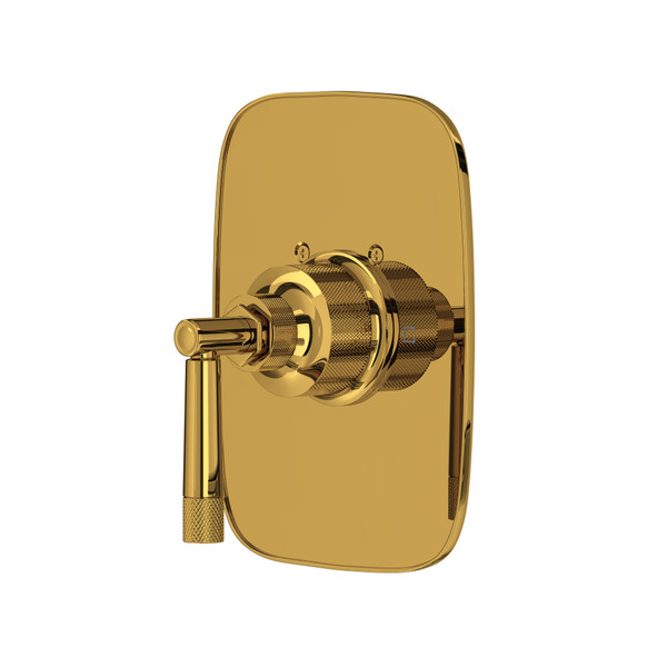 Graceline® 3/4" Thermostatic Trim Without Volume Control - Unlacquered Brass | Model Number: MB2040NLMULB