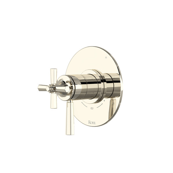 Modelle 1/2" Thermostatic and Pressure Balance Trim With 5 Functions - Polished Nickel | Model Number: TMD45W1LMPN