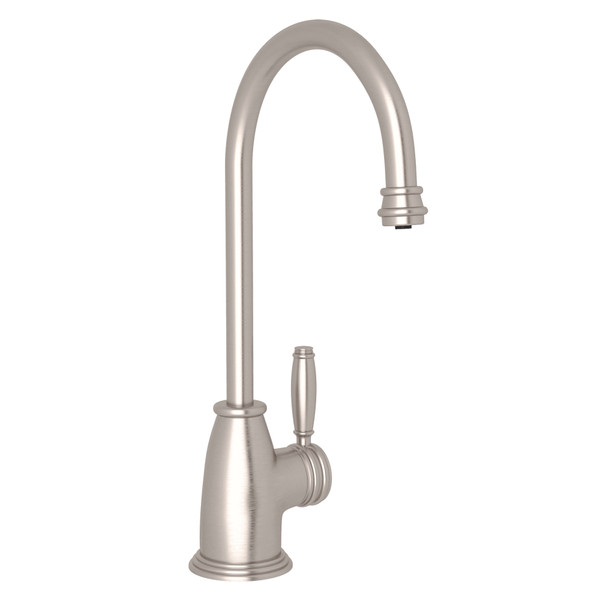 Gotham C-Spout Filter Faucet - Satin Nickel with Metal Lever Handle | Model Number: MB7917LMSTN-2 - Product Knockout