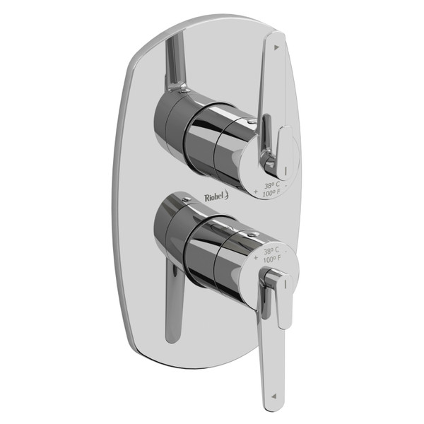 Venty 3/4 Inch Thermostatic and Pressure Balance Multi-Function System  - Chrome | Model Number: VY83C - Product Knockout