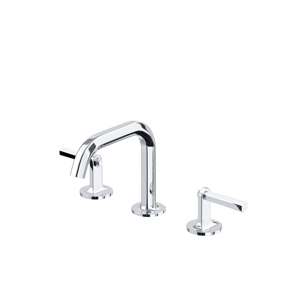 Modelle Widespread Bathroom Faucet With U-Spout - Polished Chrome | Model Number: MD09D3LMAPC