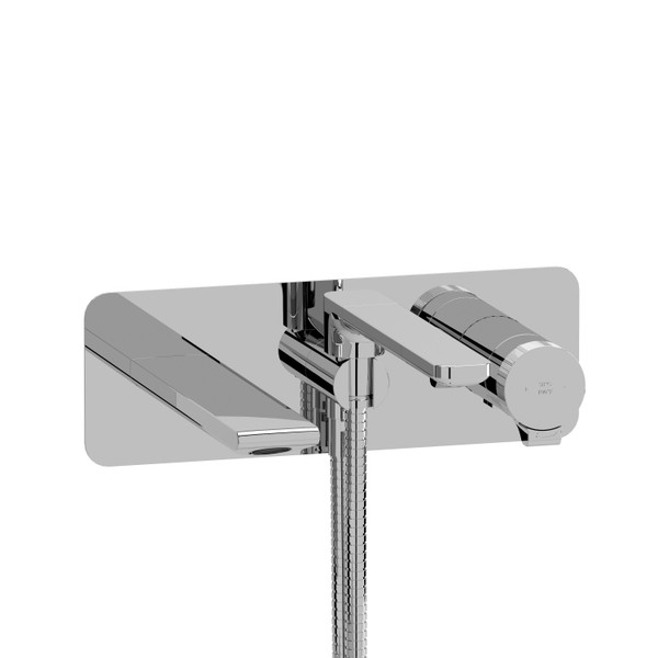 Fresk Wall Mount Tub Filler Trim - Chrome | Model Number: TFR21C