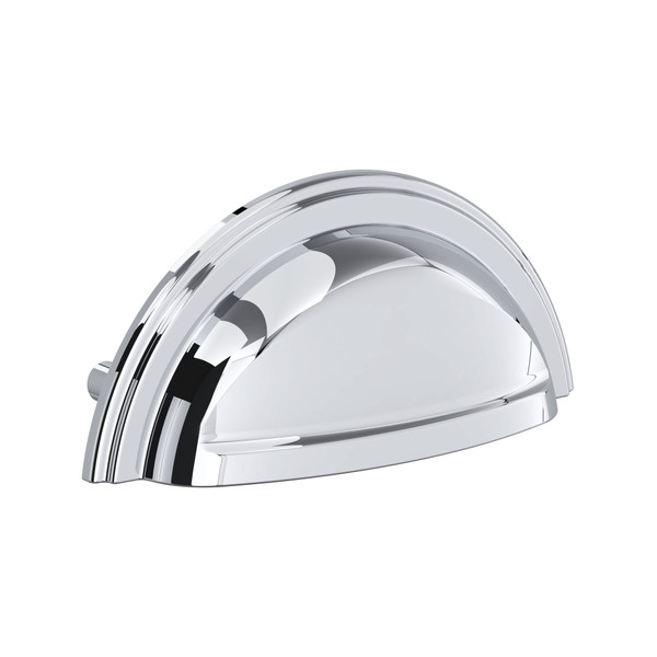 Shell Drawer Pull Handle - Polished Chrome | Model Number: U.6055APC - Product Knockout