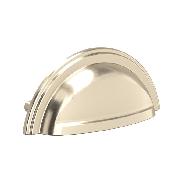 Shell Drawer Pull Handle - Satin Nickel | Model Number: U.6055STN - Product Knockout