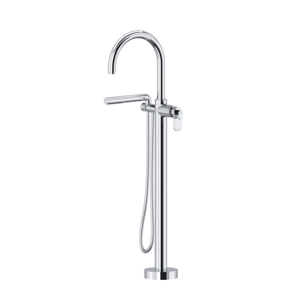 Arca Single Hole Floor Mount Tub Filler Trim - Chrome | Model Number: TAA39C