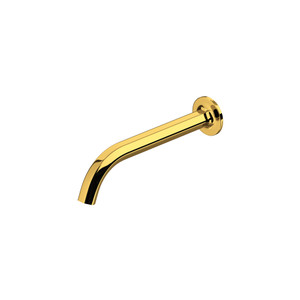 Modelle Wall Mount Tub Spout - Unlacquered Brass | Model Number: MD16W1ULB