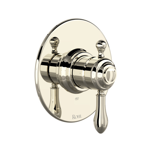Arcana 1/2 Inch Pressure Balance Trim with Lever Handle - Polished Nickel | Model Number: TAC51W1LMPN - Product Knockout