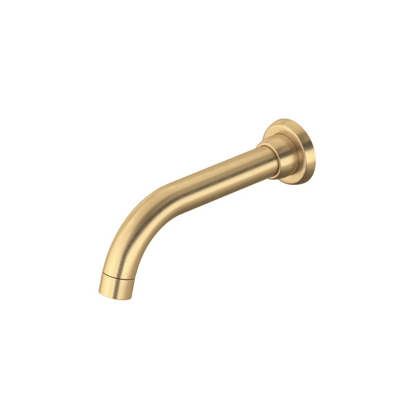 Holborn Wall Mount Tubular Tub Spout - Satin English Gold | Model Number: U.3330SEG - Product Knockout