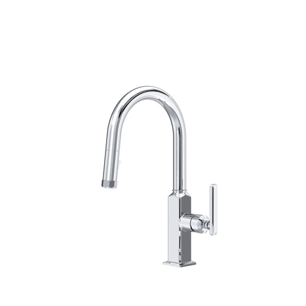Apothecary Pull-Down Bar/Food Prep Kitchen Faucet - Polished Chrome | Model Number: AP65D1LMAPC