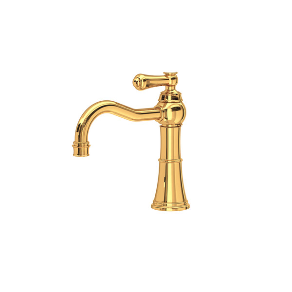 Georgian Era Single Handle Bathroom Faucet - English Gold | Model Number: U.GA01D1EG - Product Knockout