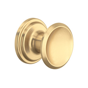 Small Concave Drawer Pull Handle - Satin English Gold | Model Number: U.6591SEG - Product Knockout