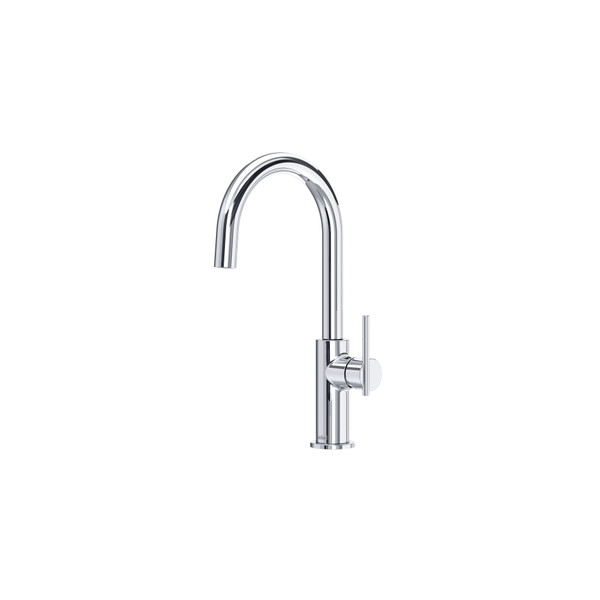 Lateral Bar/Food Prep Kitchen Faucet With C-Spout - Chrome | Model Number: LT601C