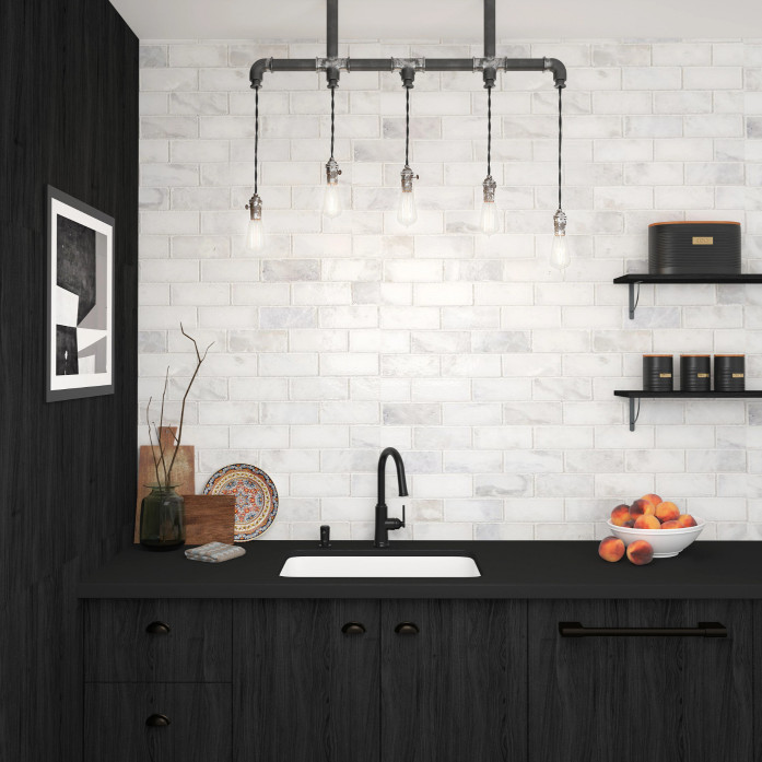 Trattoria Pulldown Kitchen Faucet With C-Spout