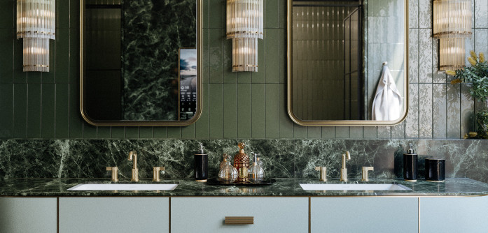 Tenerife Widespread Bathroom Faucet with U-Spout