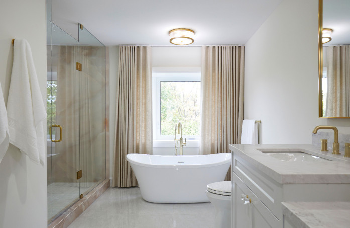 Tenerife Widespread Bathroom Faucet with C-Spout